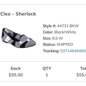 Brand new flat Skechers